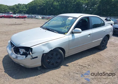 2003 Hyundai Elantra Gls/Gt from USA, damaged, VIN KMHDN45D63U571345